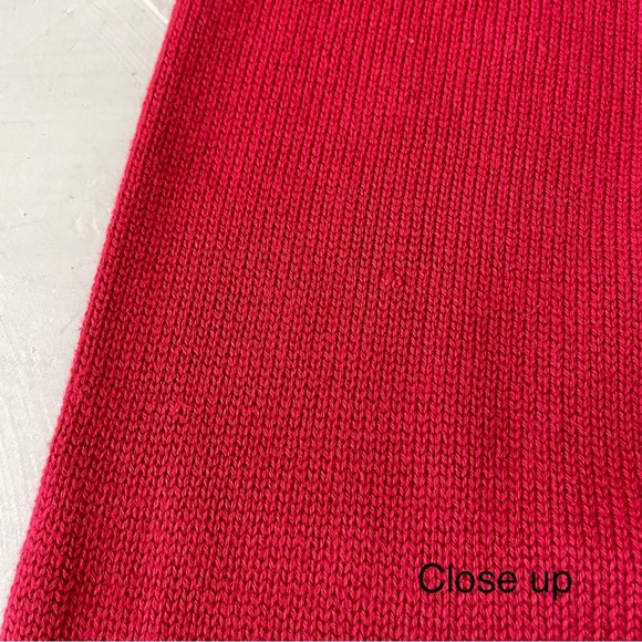 Vintage Marisa Christina Preppy Crown Sweater Classic Red Christmas Royal Damask - Picture 6 of 9